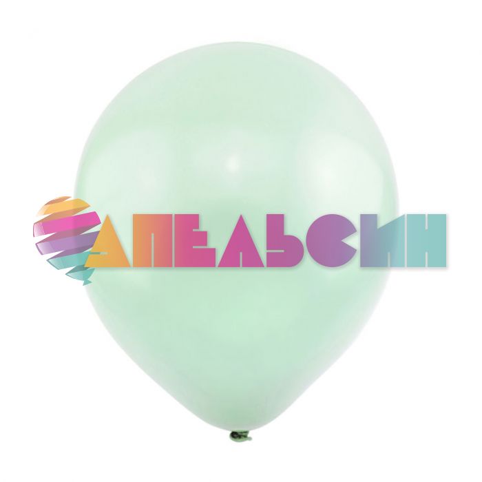 Шар пастель Зеленый ВП12"/30см Мятный 100шт/уп (Китай) 212015