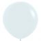 Шар пастель Белый S24"/76см (005) White 3шт/уп (Колумбия) 151557