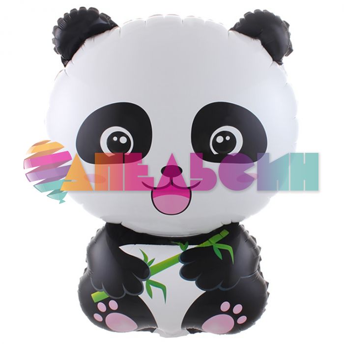 Шар фигура Панда с бамбуком Е30"/76см (Китай) 1207-4961
