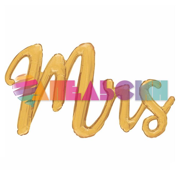 Надпись из шаров Mrs B44"/111см (США) 1207-3467