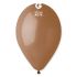 Шар пастель Коричневый И10"/25см (076) Mocha 100шт/уп (Италия) 1102-1467