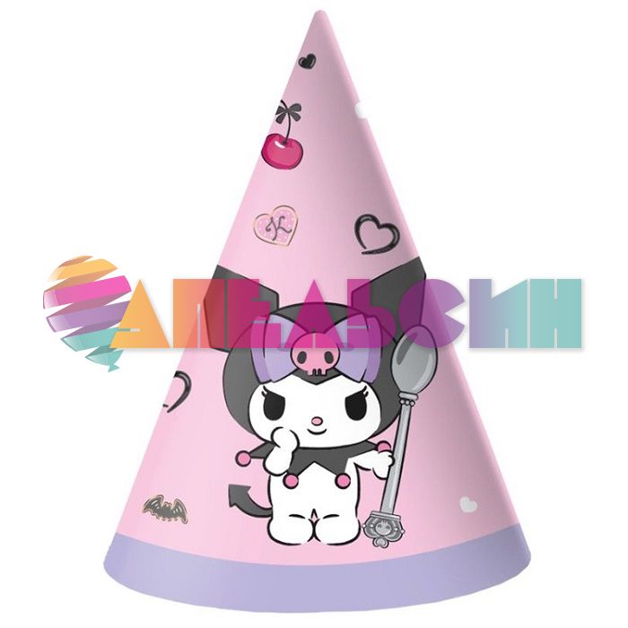 Колпак Куроми Kuromi 6шт/уп 310979