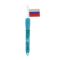 Ручка Флаг Россия 4цв световая 1472523