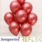 Шар хром Красный S12"/30см (915) Reflex Red 12шт/уп (Колумбия) 172286