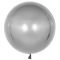 Шар сфера Серебро FL18"/46см (Китай) хром с клапаном 550009-1
