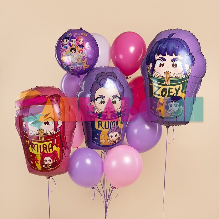 Шар фигура Аниме девочка ZOEY FL33"/84см (Китай) 27462
