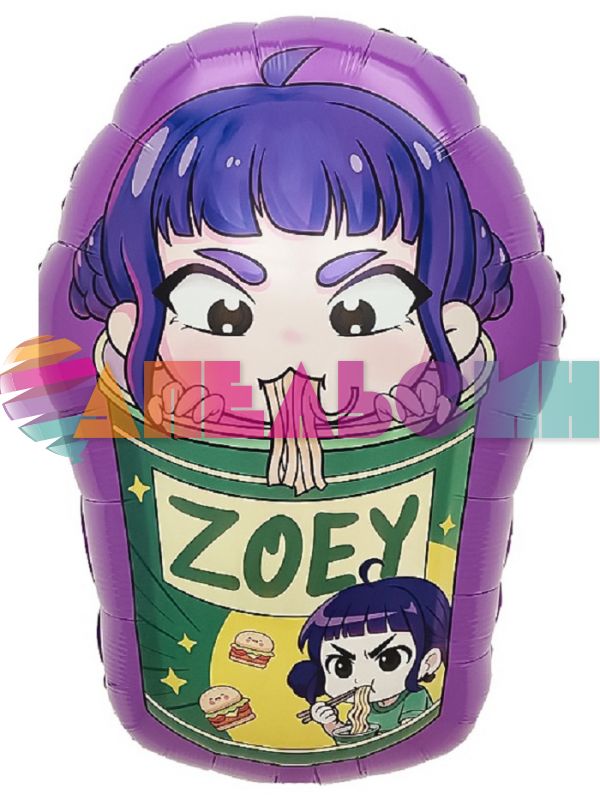 Шар фигура Аниме девочка ZOEY FL33"/84см (Китай) 27462