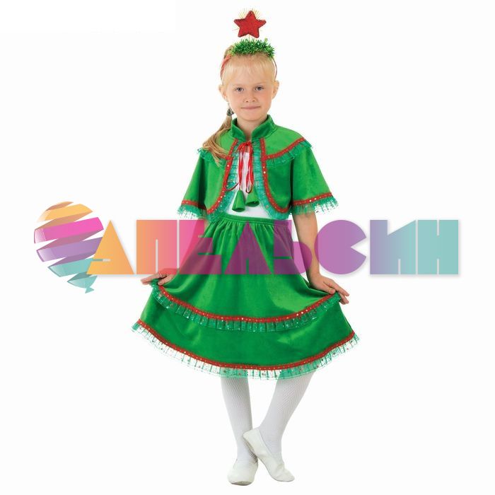 Костюм Елочка 3в1 092-104см 1631657-ПРОКАТ