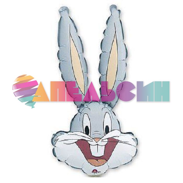 Шар 3D голова Кролик Банни A40"/102см (США) 46961