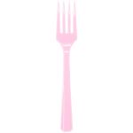 Вилка Розовый New Pink 20шт/уп пластик 1502-3246