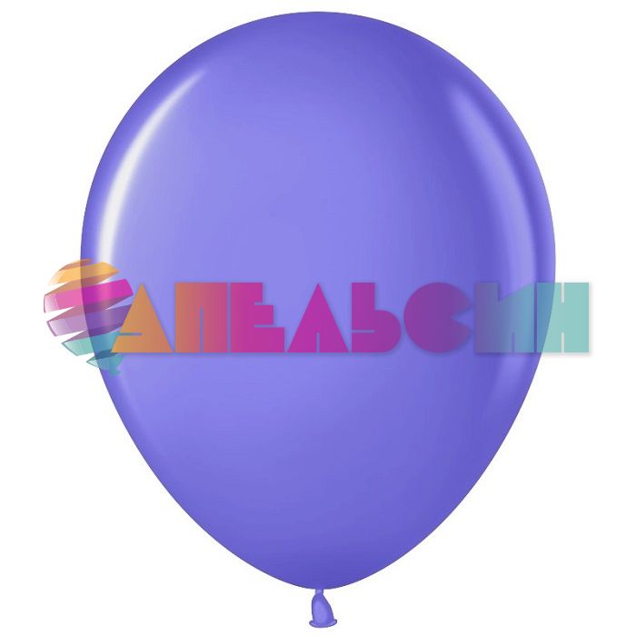 Шар пастель Синий VV10"/25см Васильковый 100шт/уп (Малайзия) 710000