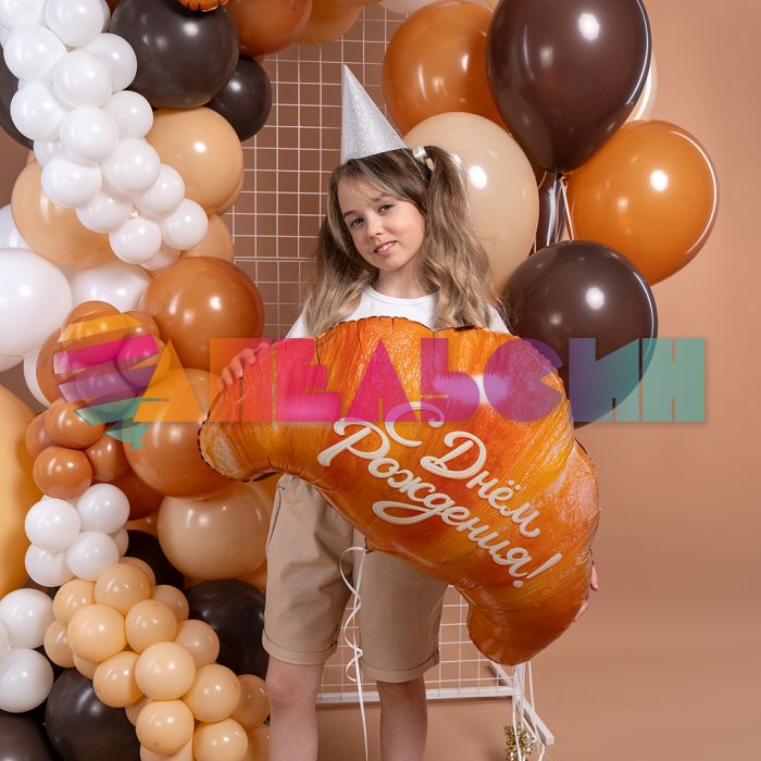 Шар фигура Круассан С ДР FL29"/74см (Китай) 27697