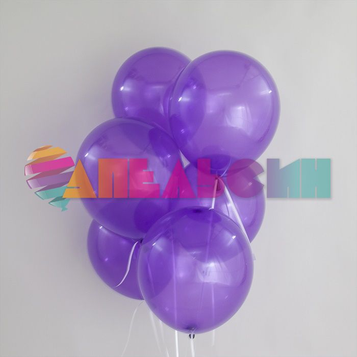 Шар пастель Сиреневый Д12"/30см Лиловый 100шт/уп (Китай) 612159