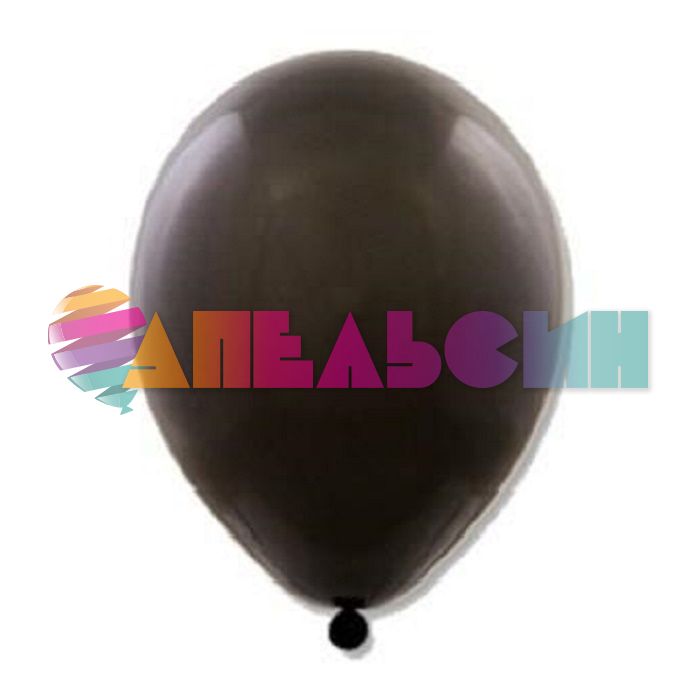 Шар металлик Черный Е05"/13см Black 50шт/уп (Китай) 1102-1598-РАСПРОДАЖА