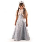 Костюм Снегурочка Жемчужная 2в1 120-130см 176-32-ПРОКАТ