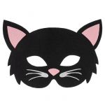 Маска Котик черный /фетр 6230935