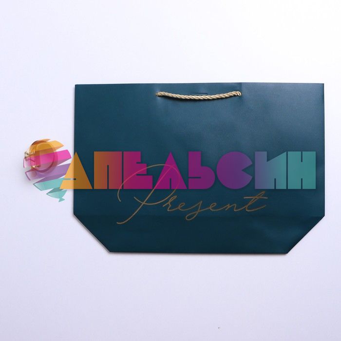 Пакет Present индиго 37х25х11см 4785009