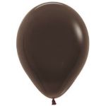 Шар пастель Коричневый S05"/13см (076) Chocolate Шоколадный 100шт/уп 203904