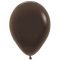 Шар пастель Коричневый S05"/13см (076) Chocolate Шоколадный 100шт/уп 203904
