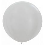 Шар металлик Серебро S36"/91см Silver (Колумбия) 601481-1