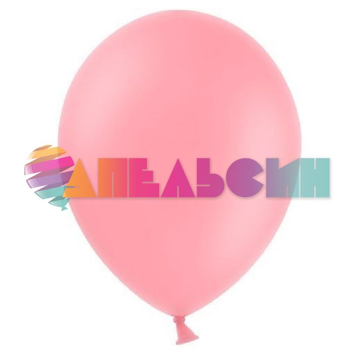 Шар пастель Розовый Д12"/30см яркий 100шт/уп (Китай) 612121