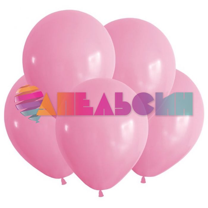 Шар пастель Розовый ВП12"/30см 100шт/уп (Китай) 212013