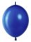 Шар ЛОЛ пастель Синий 06"/15см (L59) Dark Blue темный 100шт/уп (Китай) 512-06L59