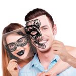 Фотобутафория пленка Карнавал Веницианские маски 2шт/уп 1277155