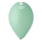 Шар пастель Бирюза И14"/36см (050) Aquamarine 50шт/уп (Италия) 1102-0355