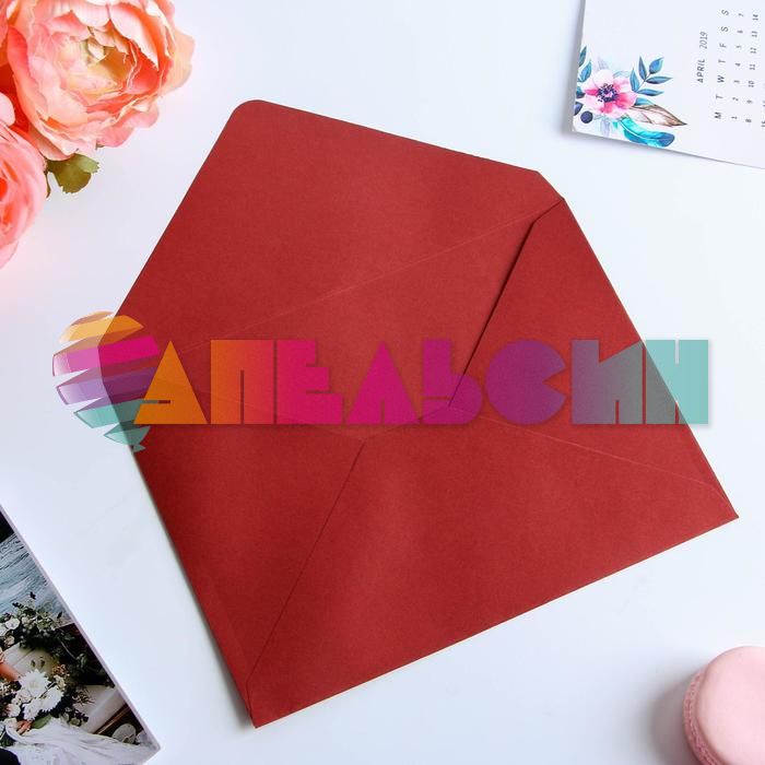 Приглашение на свадьбу Карточка в конверте Ветви 13х18см тиснение 5167984