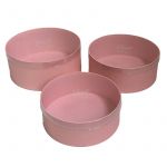 Коробка Шайба розовый 24х9,7см 54437-M-2
