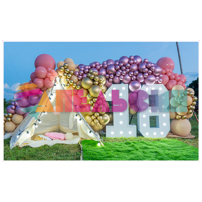 Шар хром Розовый S05"/13см (909) Reflex Pink 50шт/уп (Колумбия) 169835
