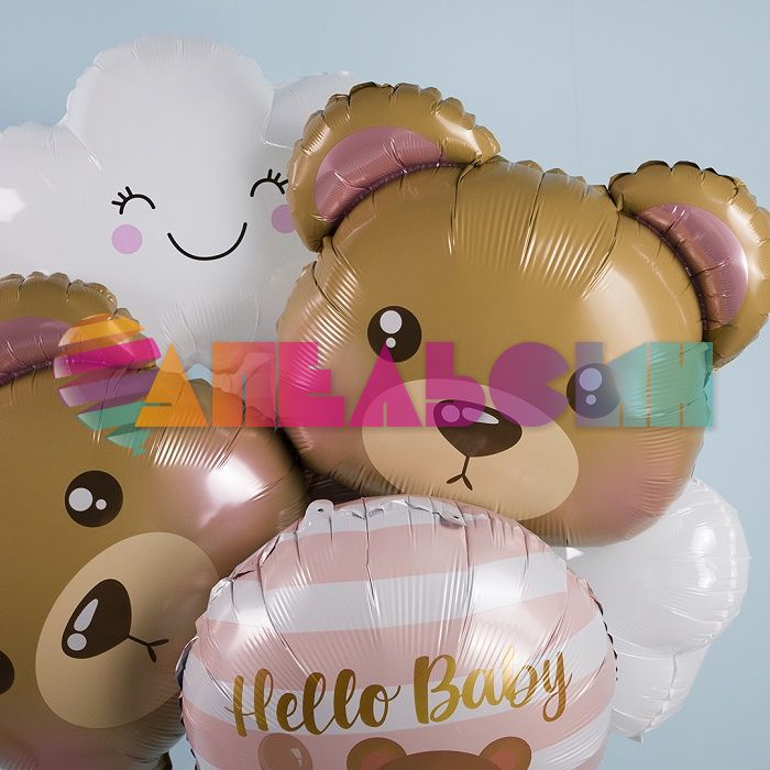Шар голова Мишка FL20"/51см (Китай) 23704