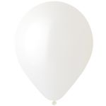Шар пастель Белый Э05"/13см (100) White 100шт/уп (Малайзия) стандарт 1102-1668
