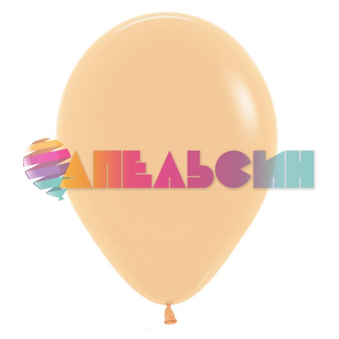 Шар пастель Бежевый S10"/25см (060) Peach Blush Персиковый 100шт/уп (Колумбия) 280875