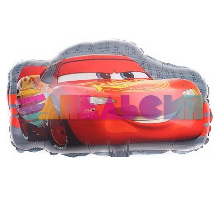 Шар фигура Тачки Молния МакКуин FL22"/56см (Китай) 555083