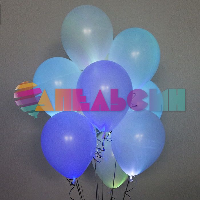 Подсветка в шар Мульти 10шт/уп постоянное свечение 6231772