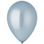 Шар металлик Голубой Э12"/30см (570) Blue 50шт/уп (Малайзия) перламутр 1102-1663