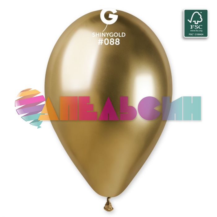 Шар хром Ассорти И14"/35см Ассорти Shiny 50шт/уп (Италия) 1101-0600