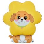 Шар фигура Песик цветочек FL28"/70см (Китай) 26333