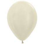 Шар металлик Бежевый S05"/13см (472) Ivory Слоновая кость 100шт/уп (Колумбия) 207377-СТОК