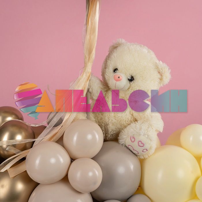 Шар пастель Бежевый 512/12"/30см (S88) White Sand белый песок 100шт/уп (Китай) ретро 512-12S88