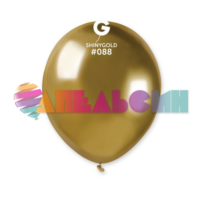 Шар хром Ассорти И05"/13см Shiny 100шт/уп (Италия) 1101-0620