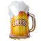 Мини фигура Пиво в кружке CHEERS FL14"/36см с клапаном (Китай) 190845