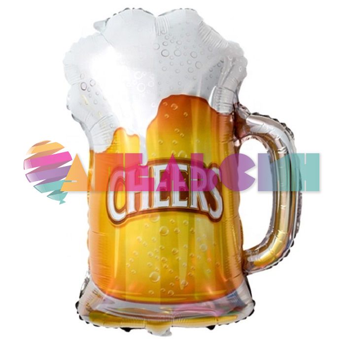 Мини фигура Пиво в кружке CHEERS FL14"/36см с клапаном (Китай) 190845