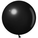 Шар пастель Черный Д36"/91см Black (Китай) 636118-1