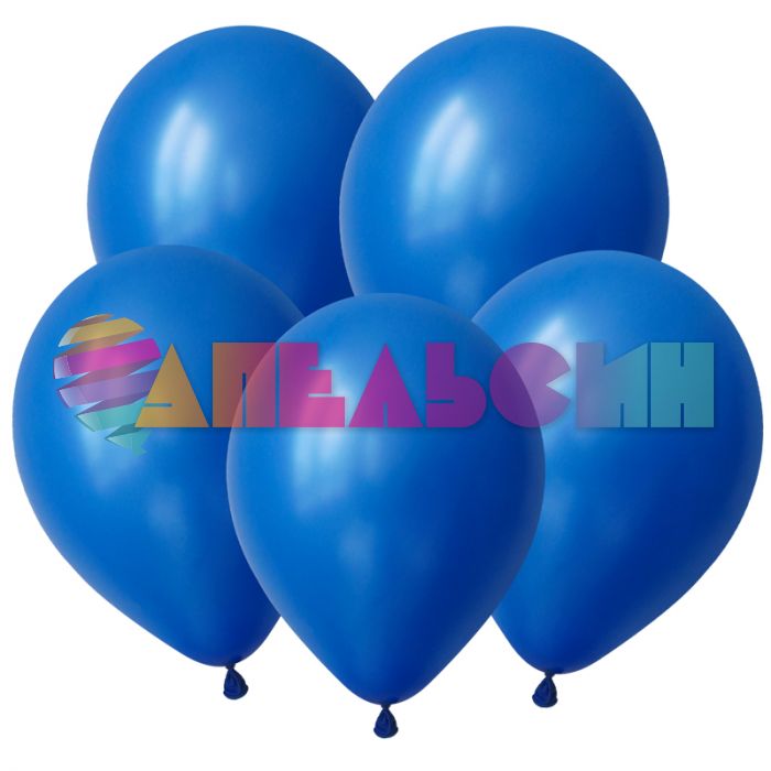Шар пастель Синий DL12"/30см Royal blue 100шт/уп (Вьетнам) 312276