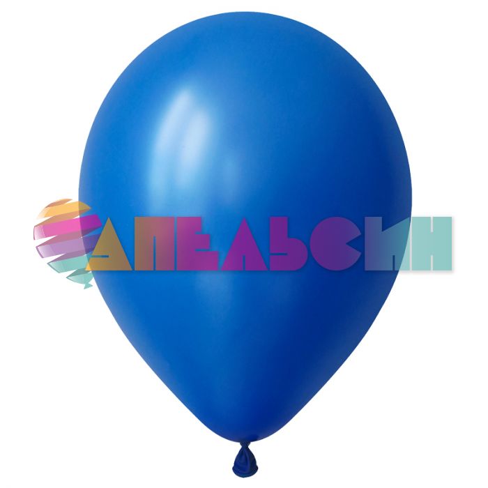 Шар пастель Синий DL12"/30см Royal blue 100шт/уп (Вьетнам) 312276
