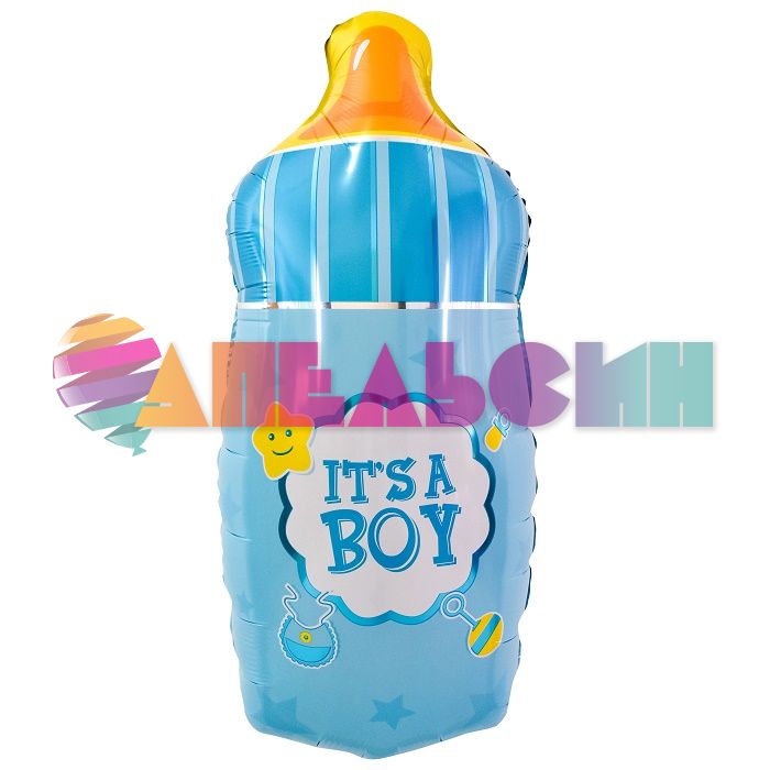 Шар фигура Бутылочка игрушки It`s a boy FL29"/74см (Китай) 15099