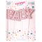 Топпер Baby розовый 12х18см 4шт/уп стразы и бусины 9270943